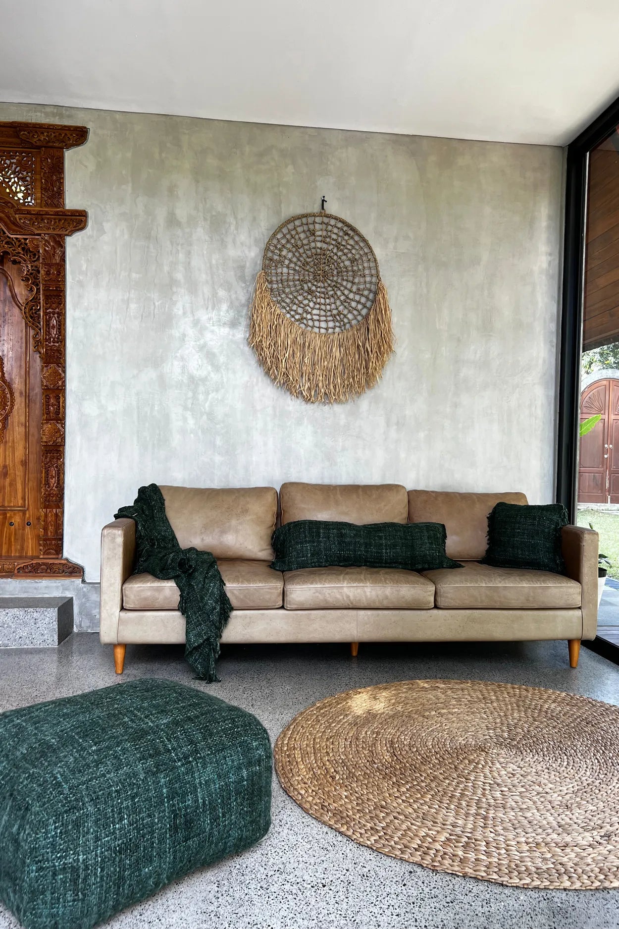 The Water Hyacinth Carpet - Natural - 150x40