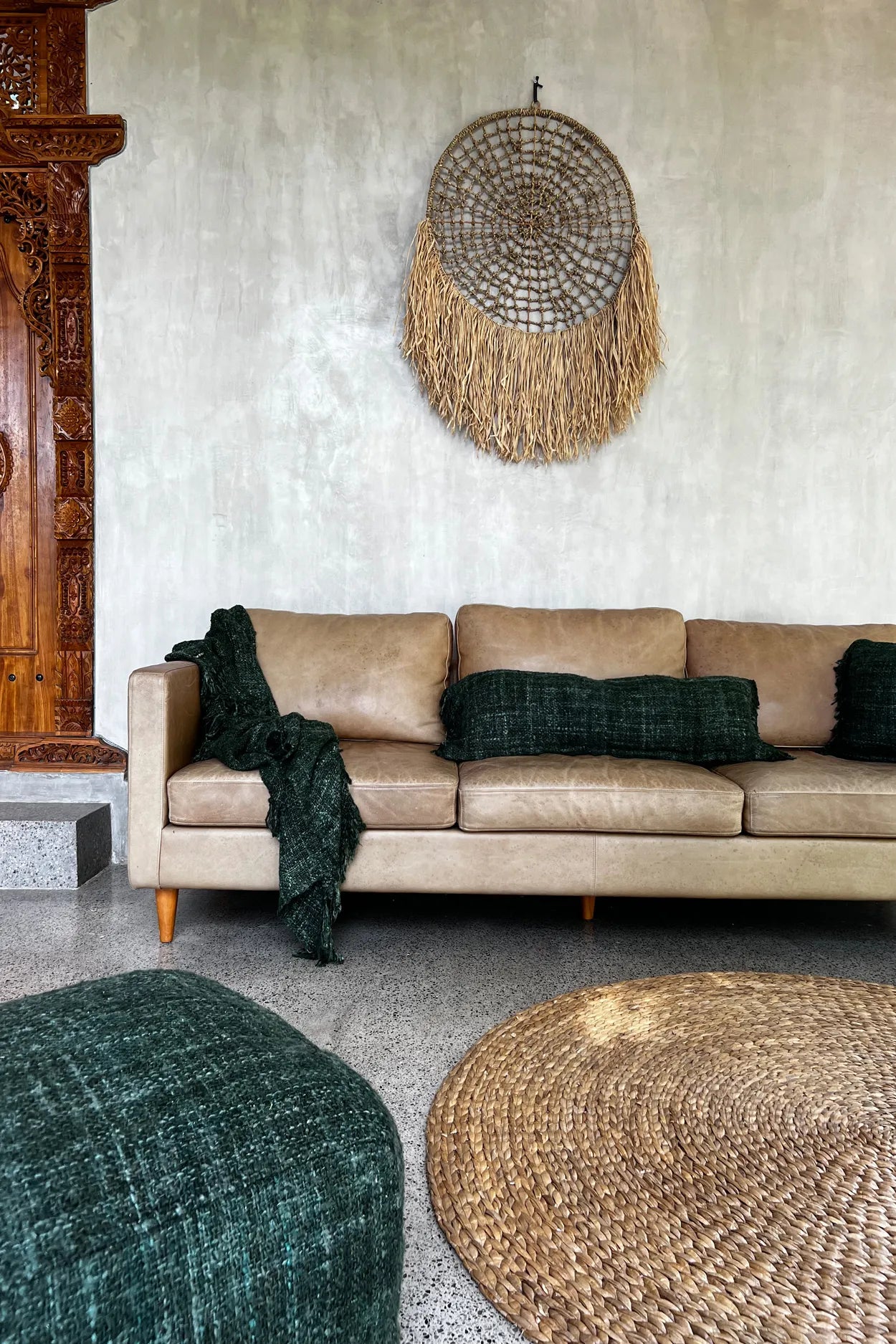 The Water Hyacinth Carpet - Natural - 150x40