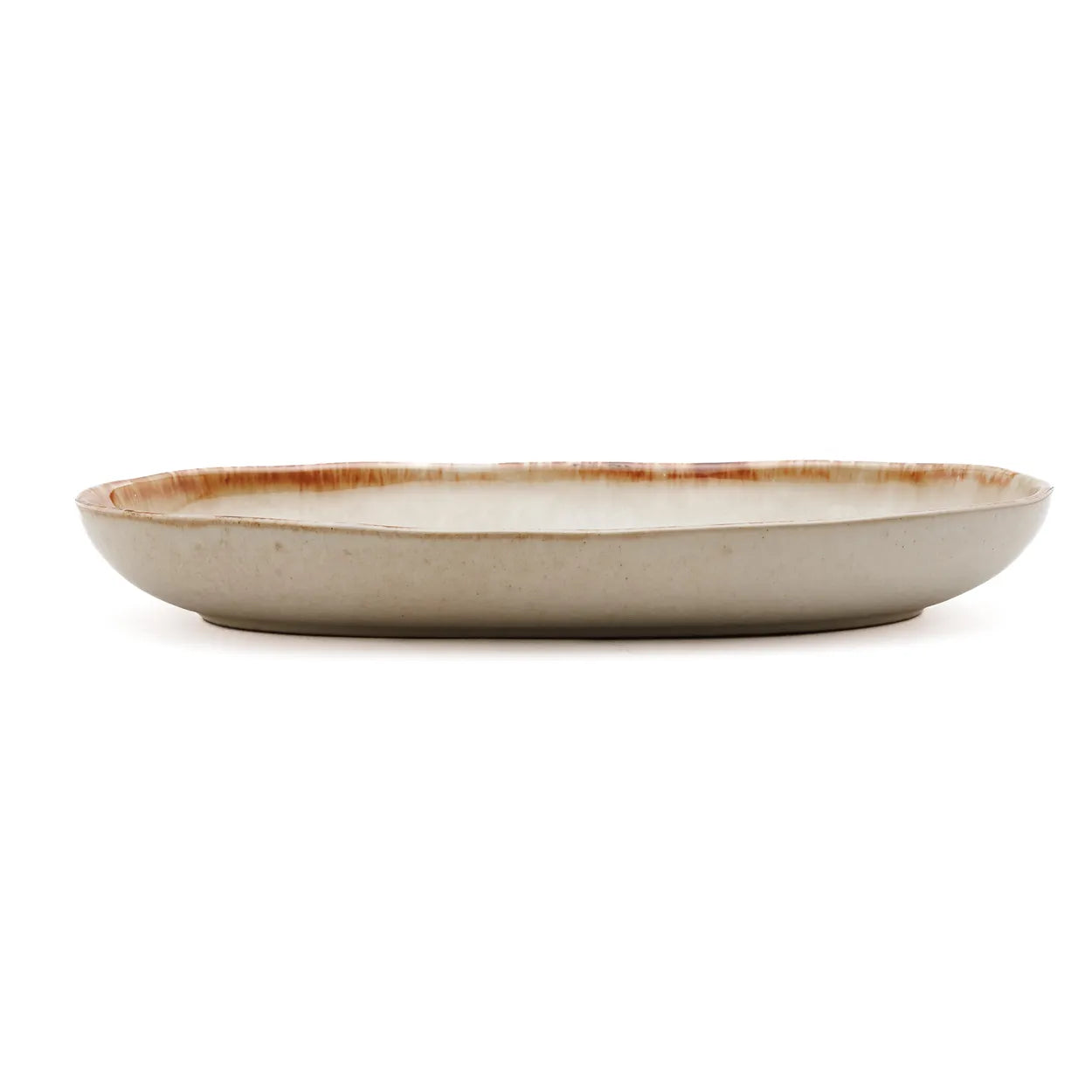Assiette ovale Cascais - M - Lot de 6