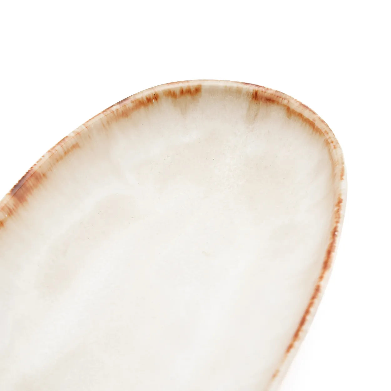 Assiette ovale Cascais - M - Lot de 6
