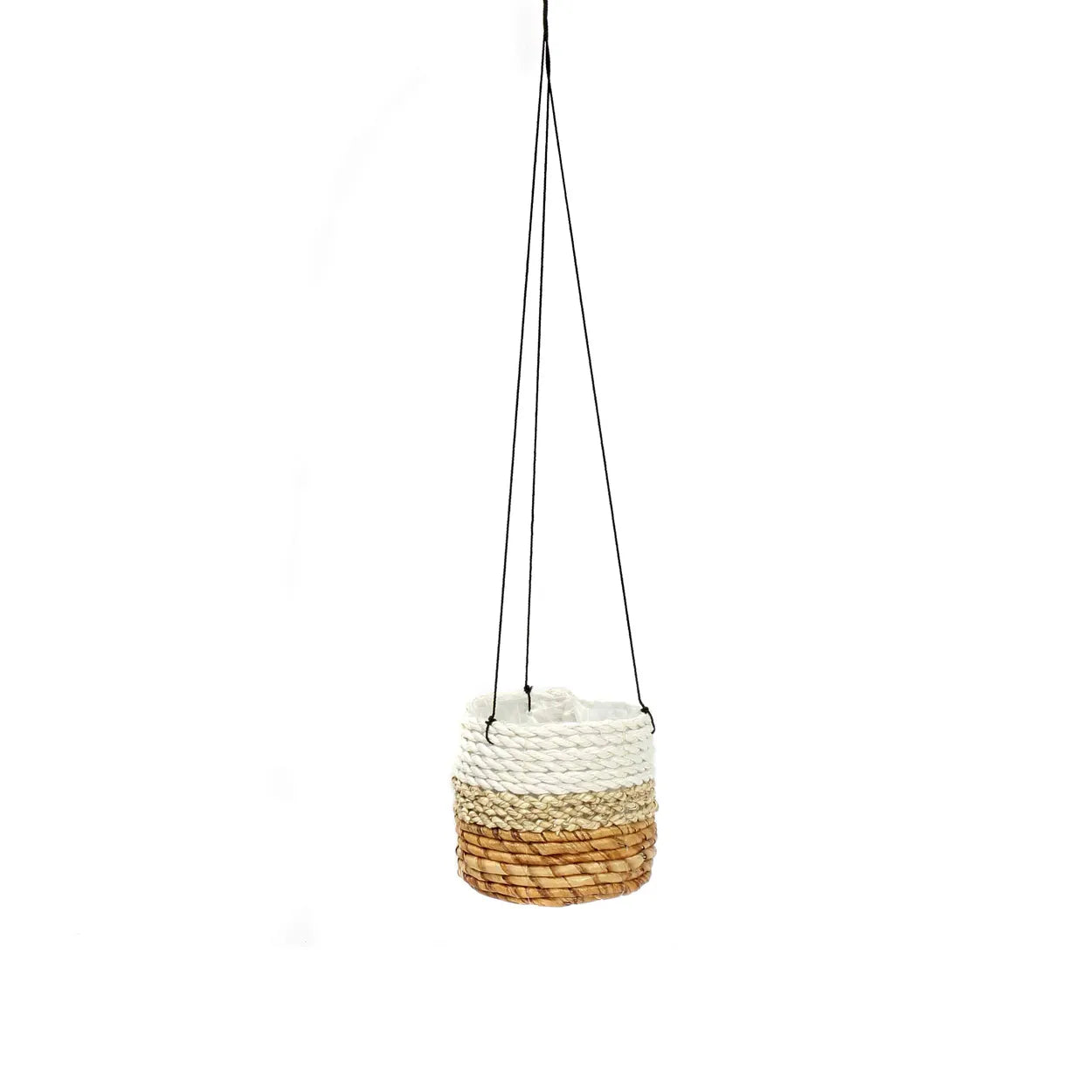 The banana plant hanger - natural white - S