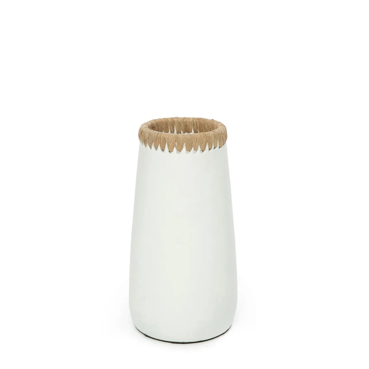 The Cunning Vase - White Natural - M