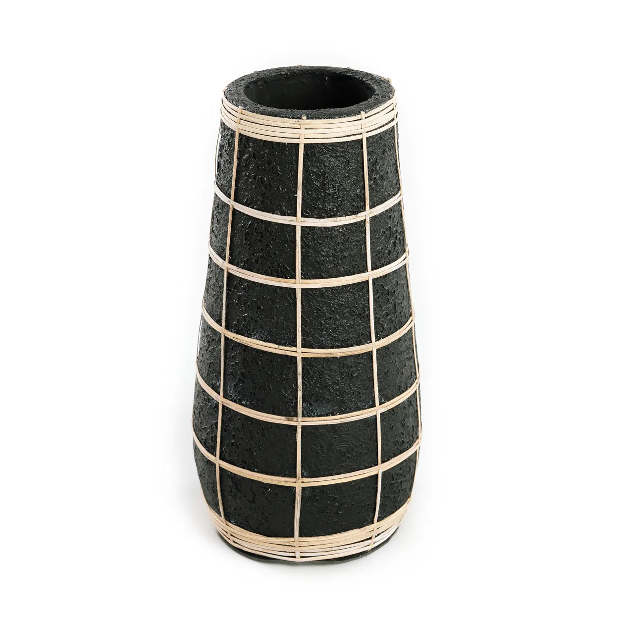 The cute vase - Black Natural - L