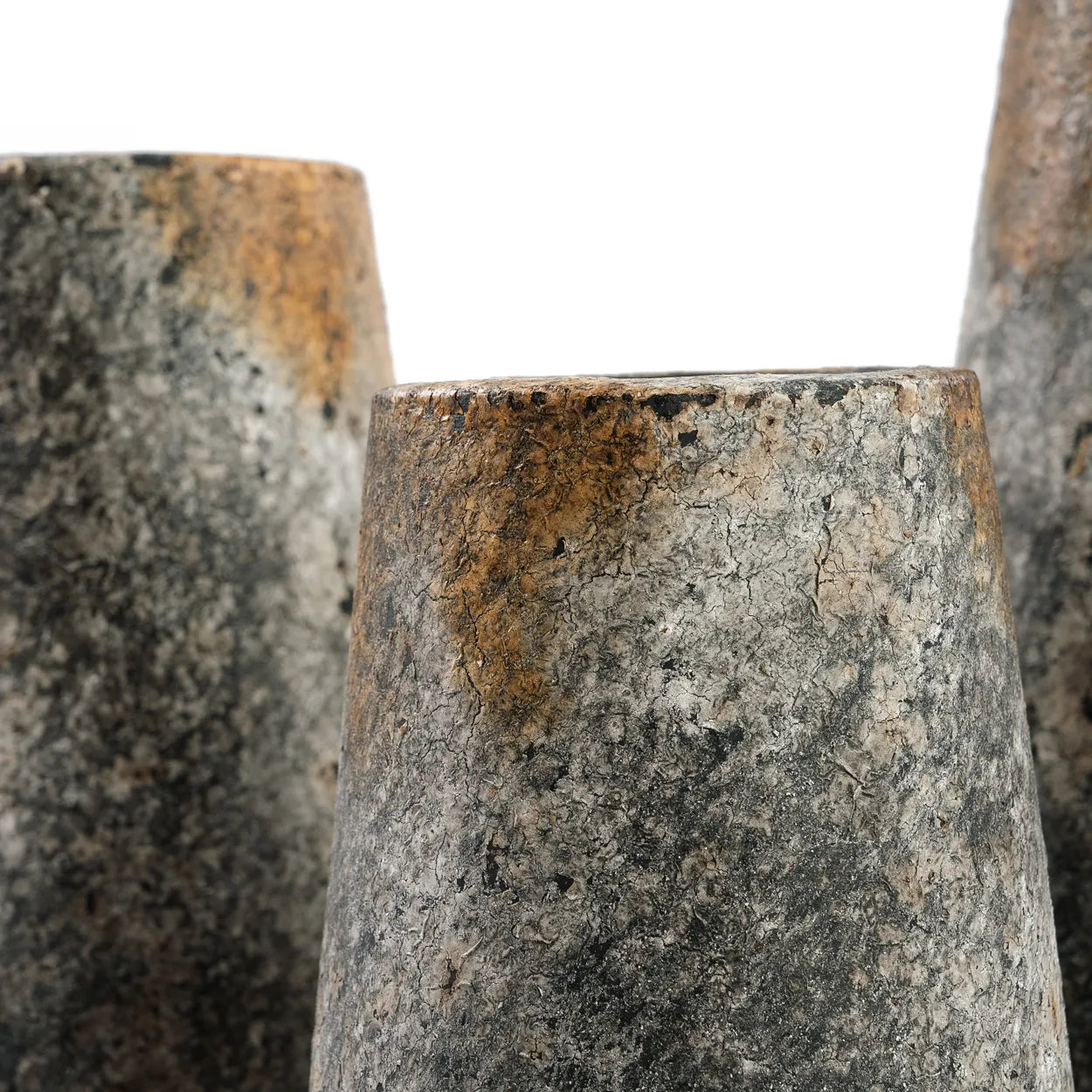 The Creepy Vase - Antique Gray - L