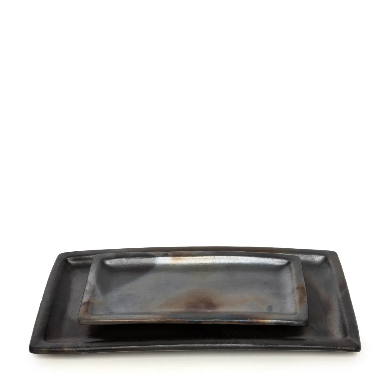 The Burnt Sushi Plate - Black - L