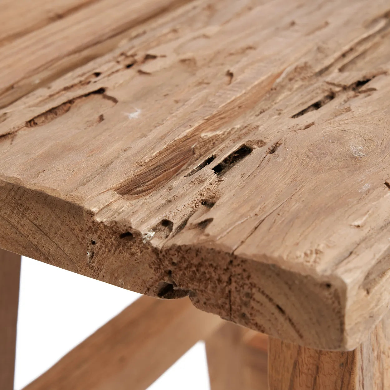 The Yoke stool - Natural - L