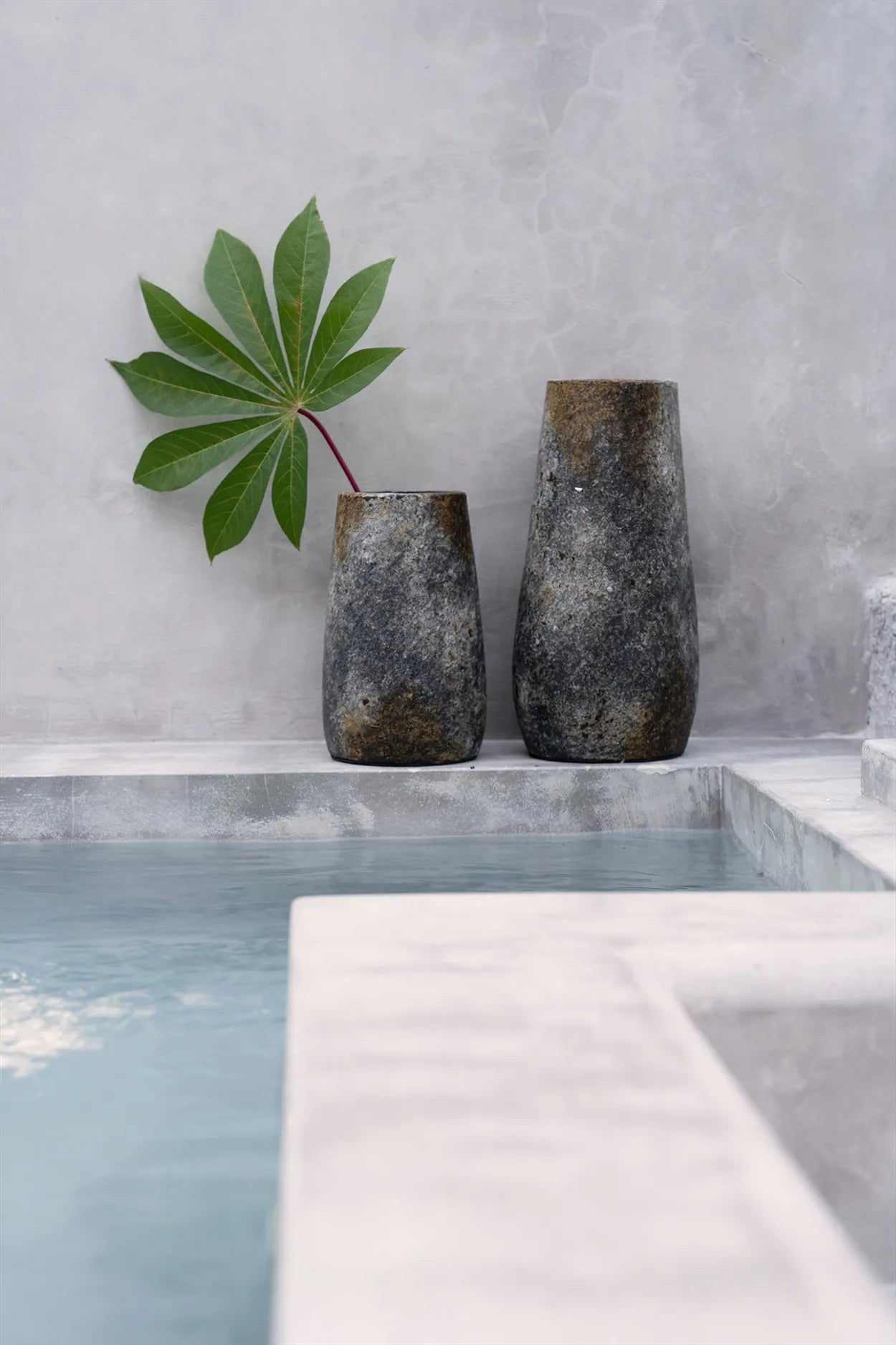 The Creepy Vase - Antique Gray - L