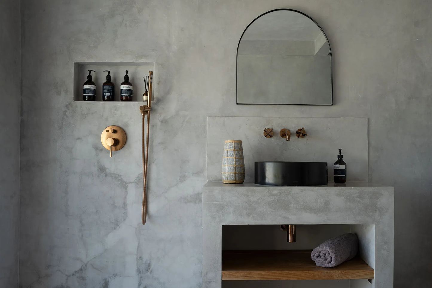 The cute vase - Concrete Natural - L