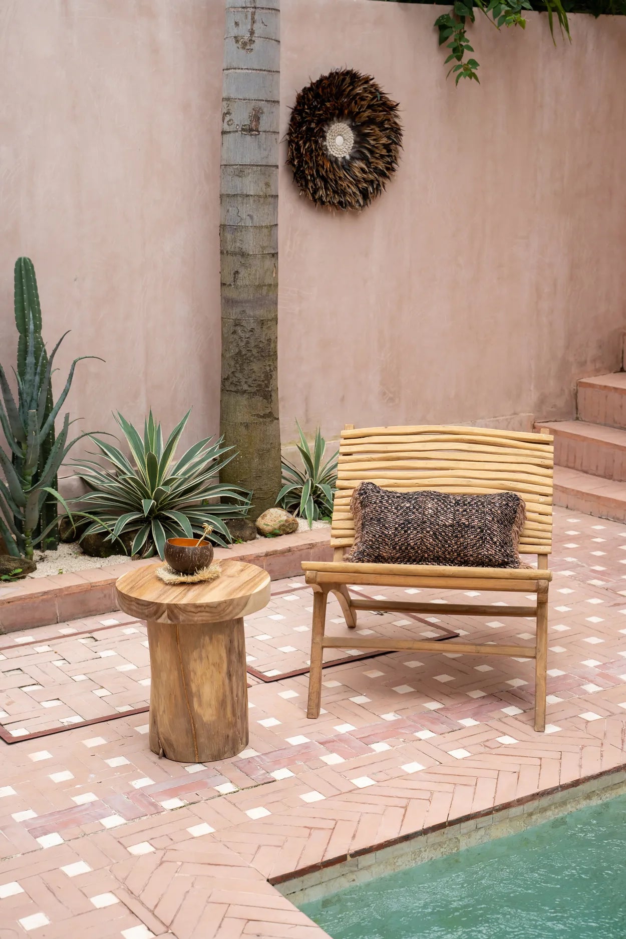 The Inti side table - Naturally