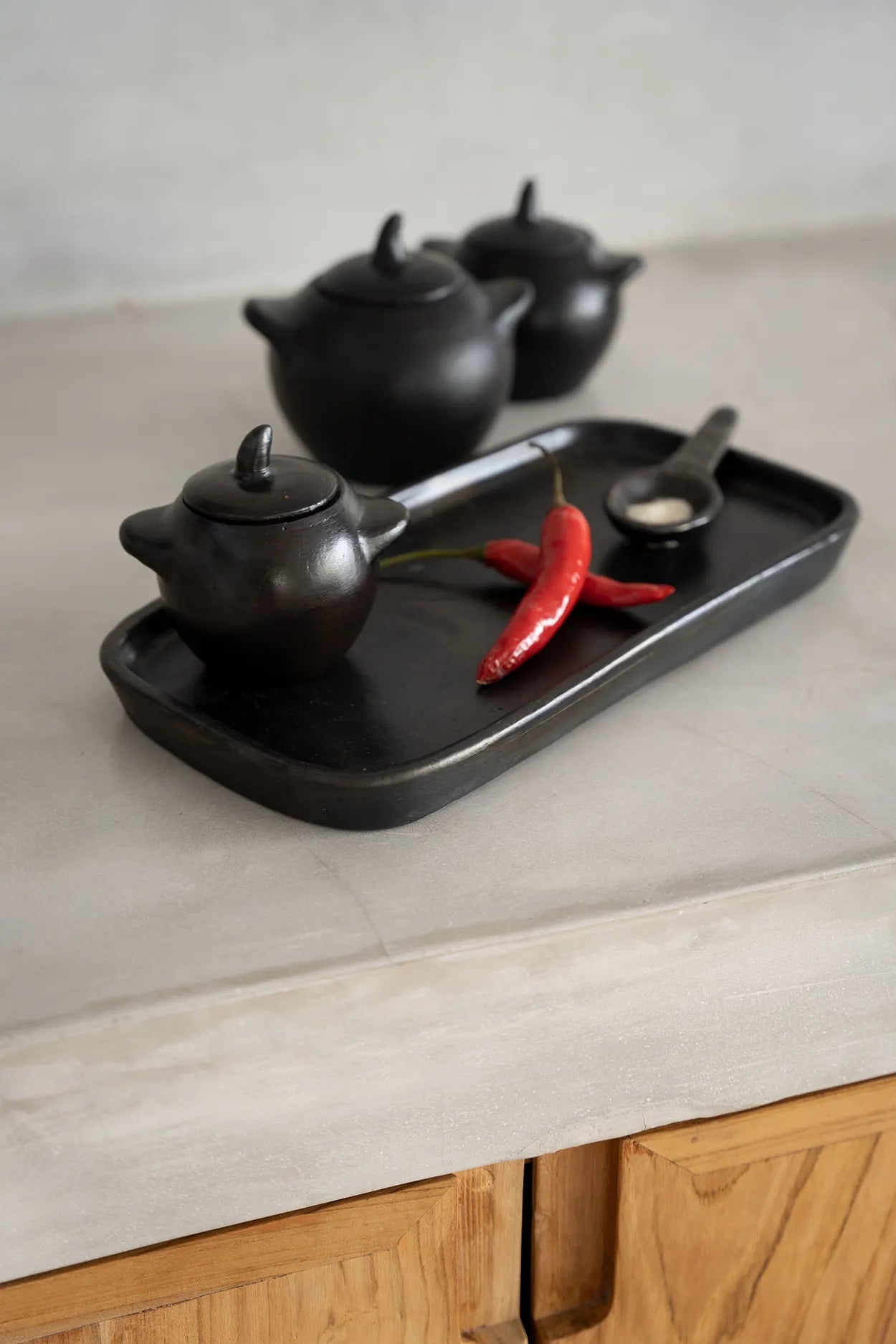 The burnt tapas dish