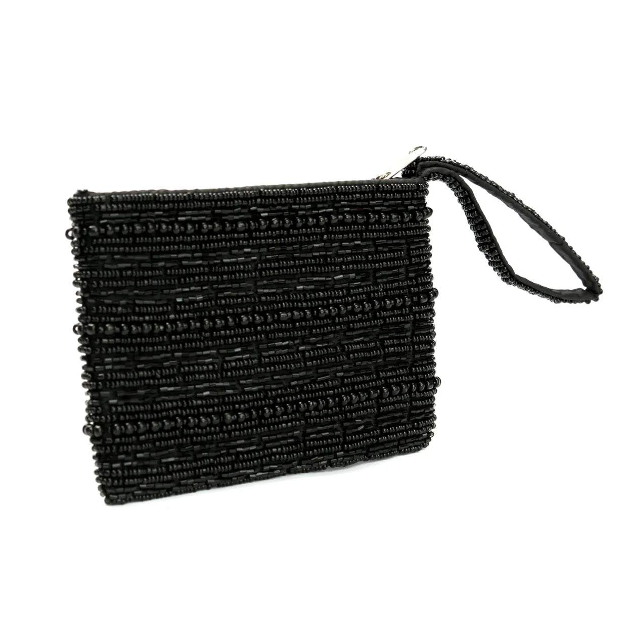 The black beaded wallet
