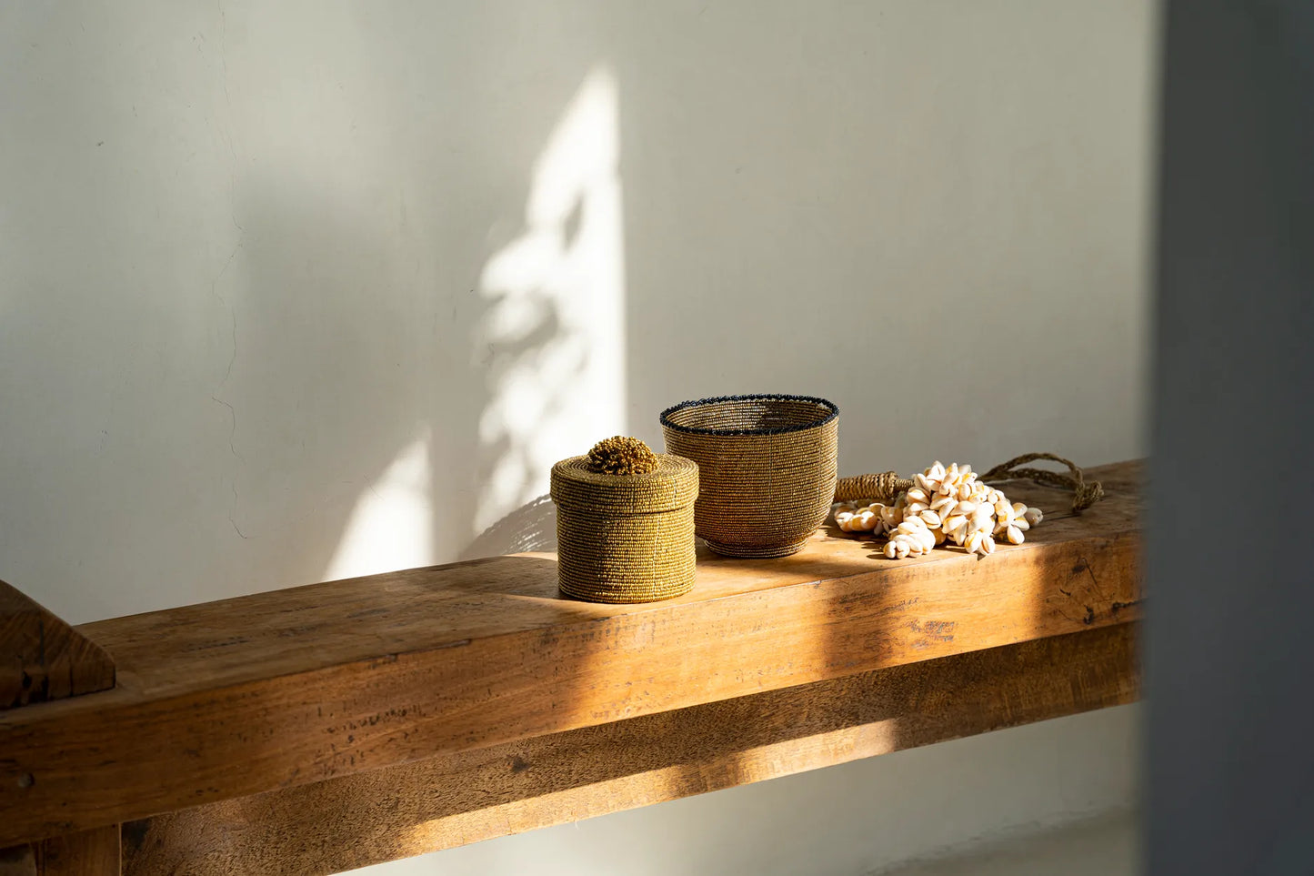 The beaded candy bowl - Gold - M