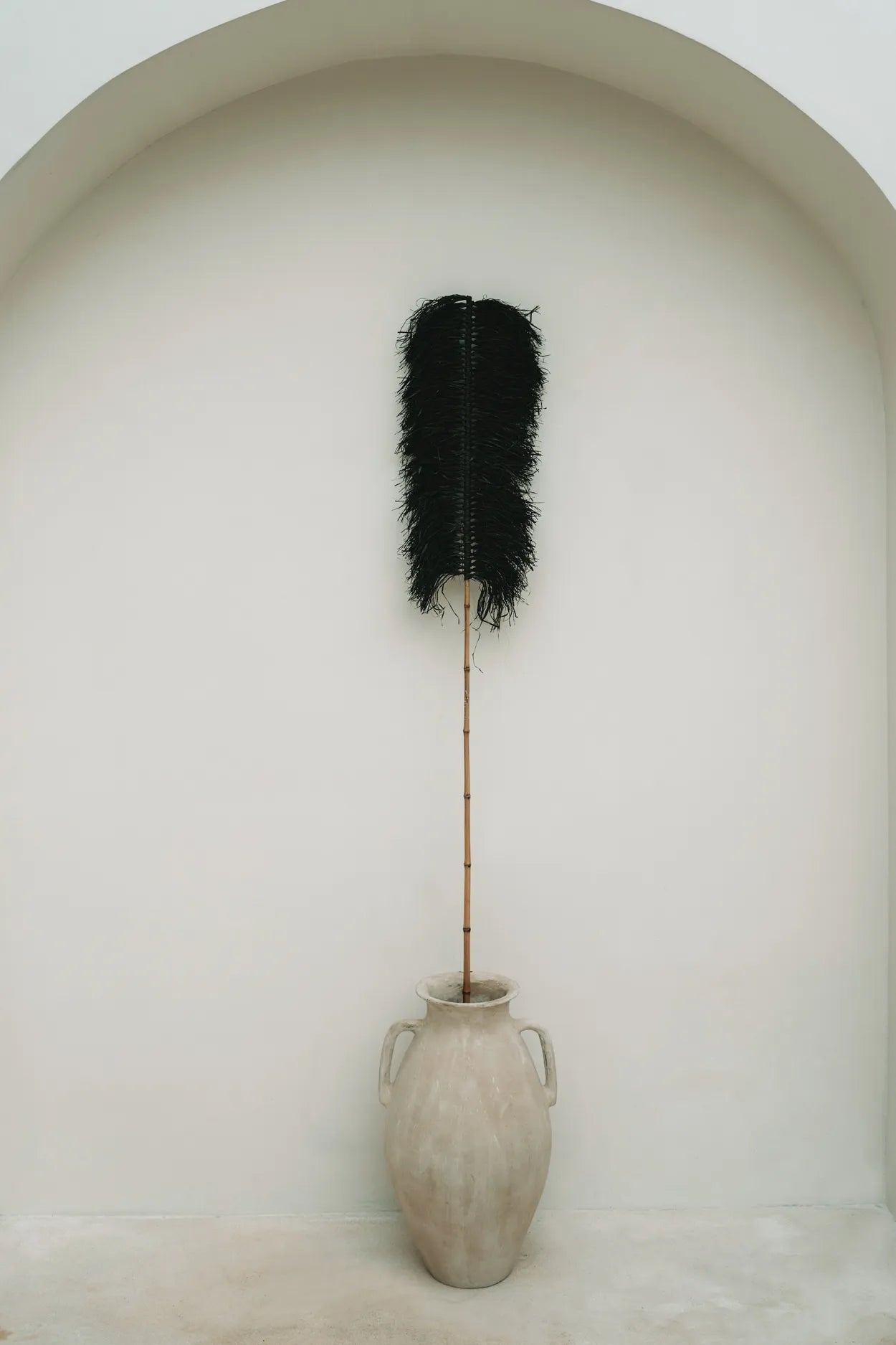 De Raffia Palmeira - Zwart (6st)