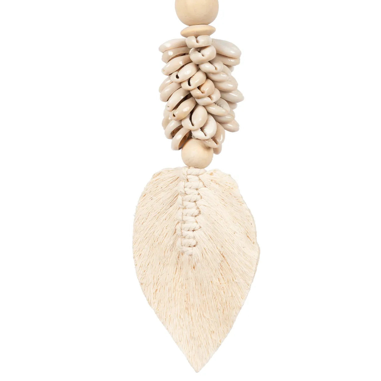 The Leaf Shell Brush - Natural from 3 pieces