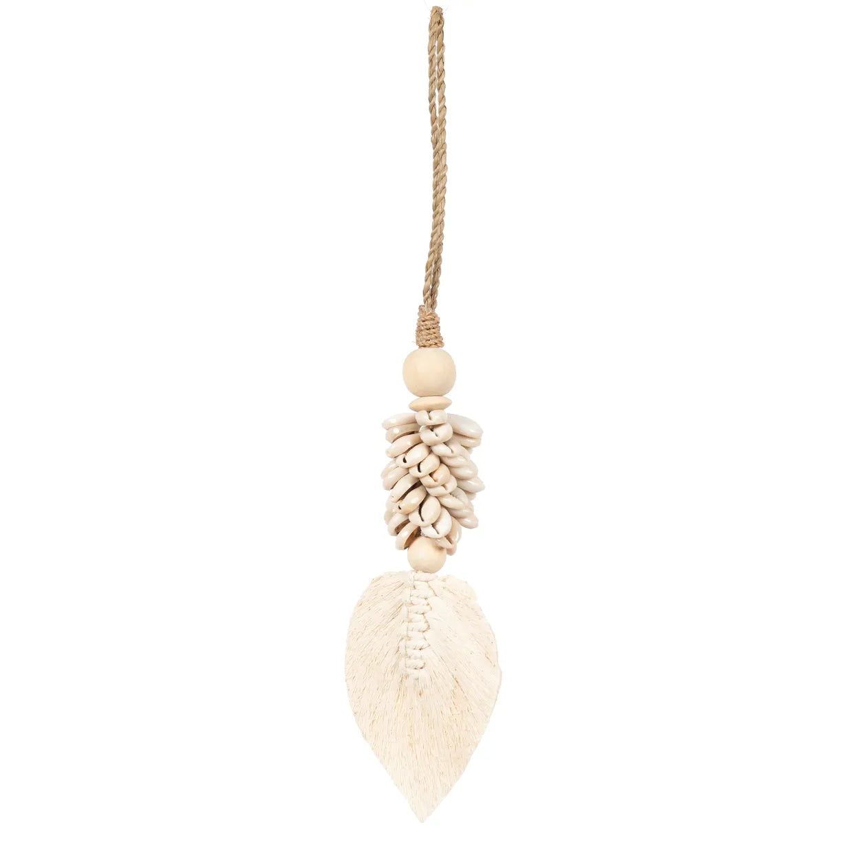 The Leaf Shell Brush - Natural from 3 pieces