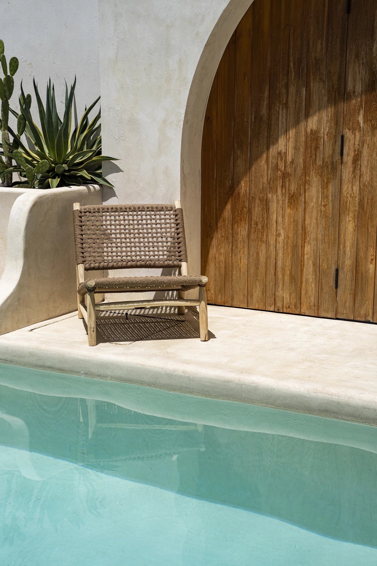 The Island Sisal single seater - natural brown