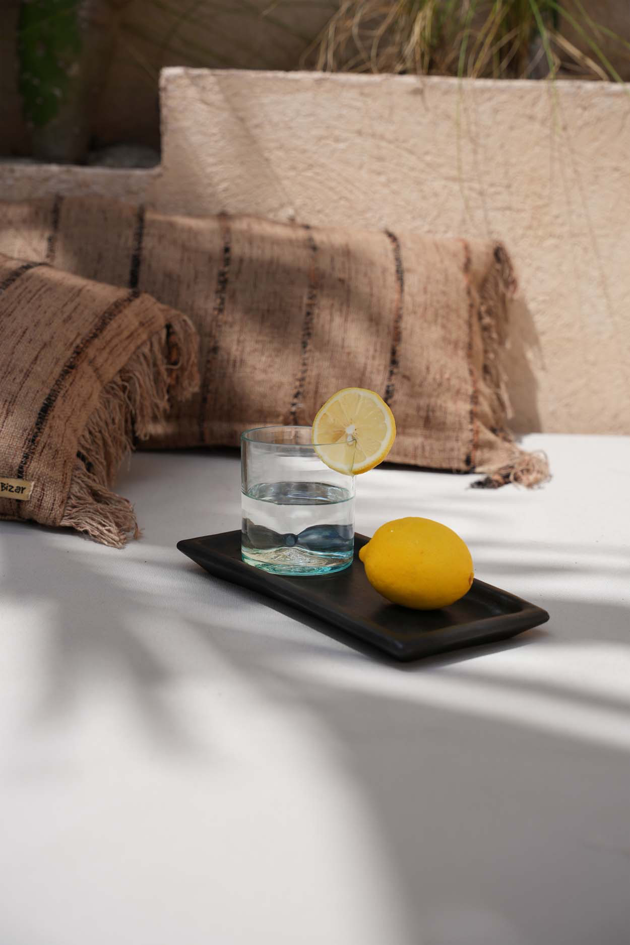 The Burnt Sushi Plate - Black - L