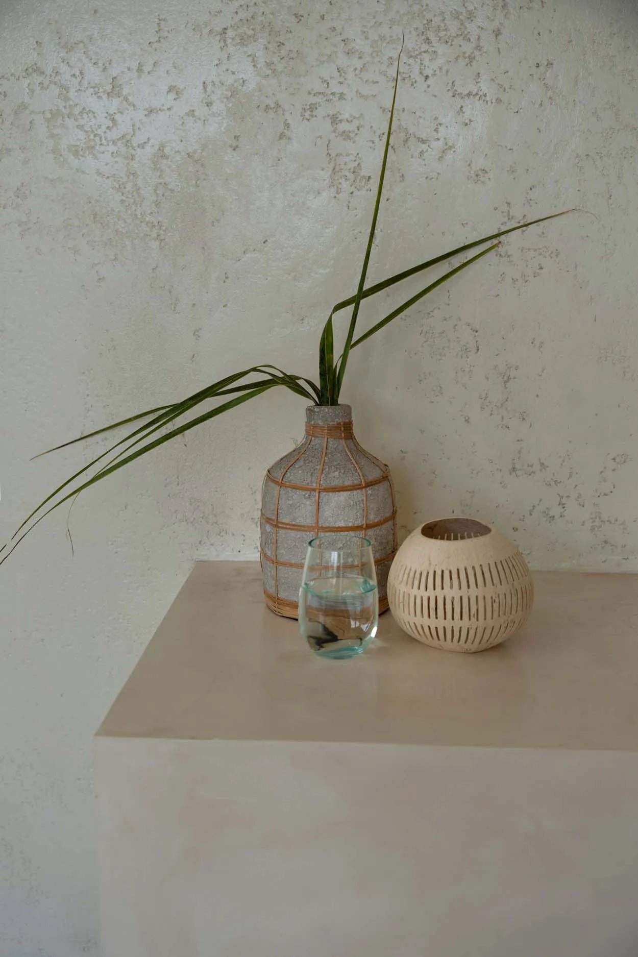 The water glass