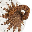 The Little Bay Beach Basket Natural White
