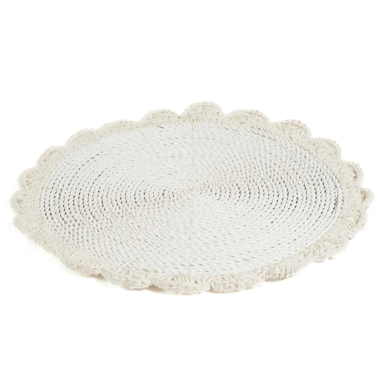 Le set de table de mariage en macramé - Naturel