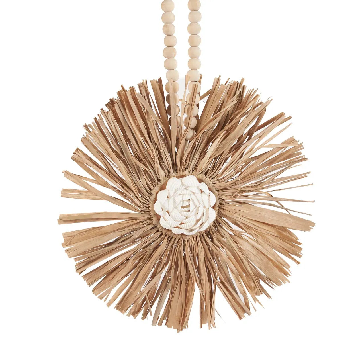 La brosse en raphia Bunga - Naturel 2 pièces