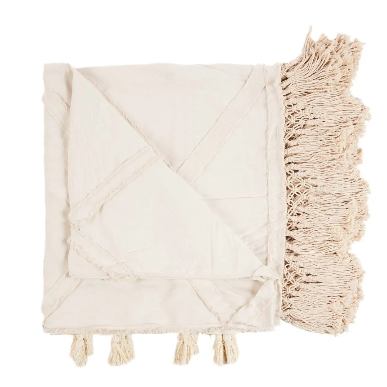 The Berber Bedspread 300 x 240 - Natural