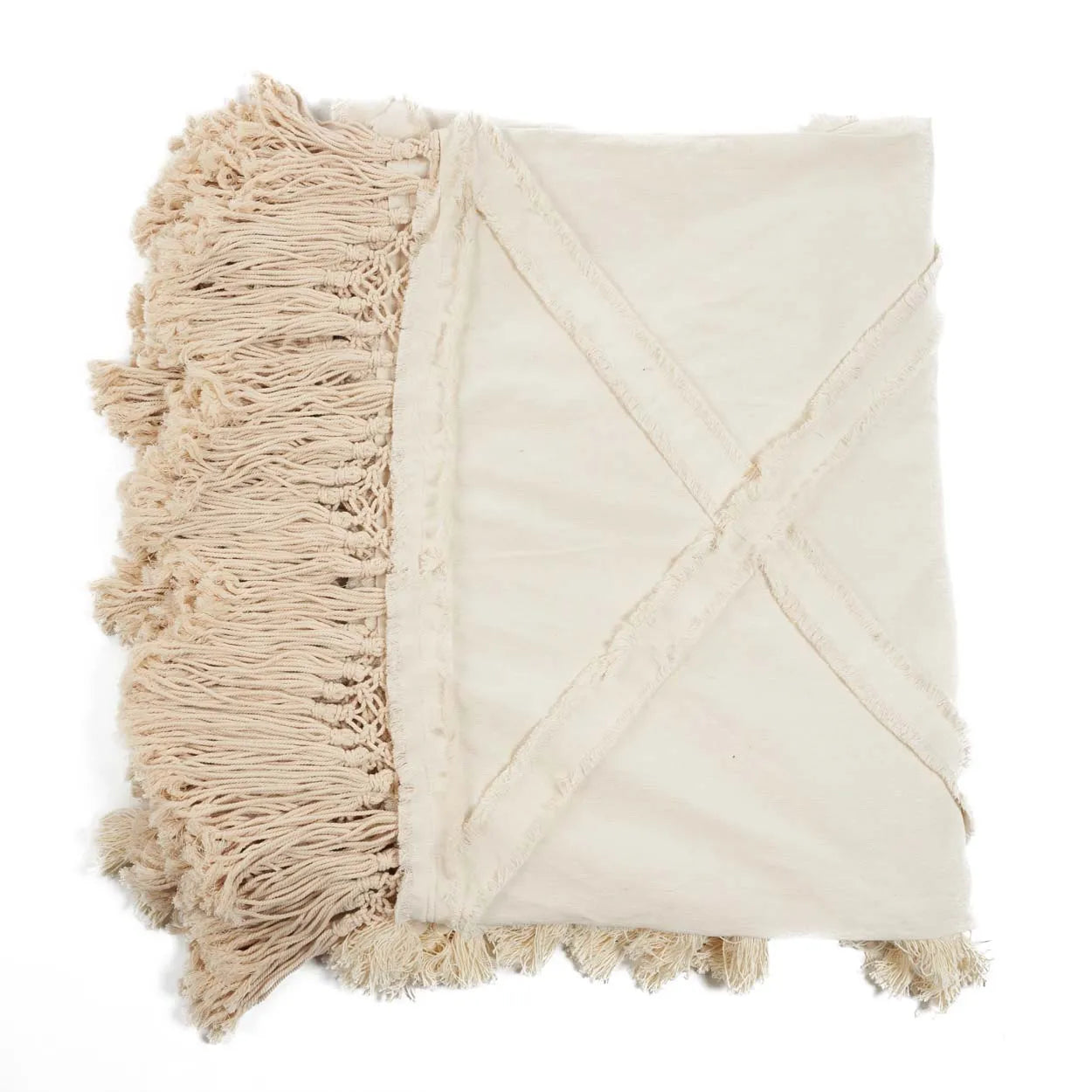 The Berber Bedspread 300 x 240 - Natural