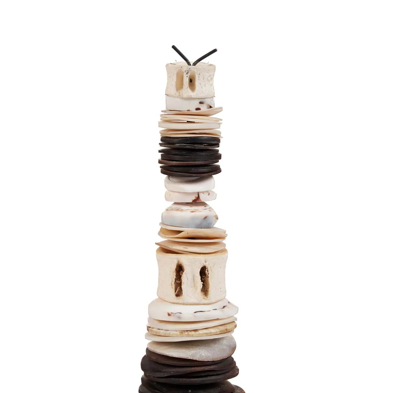 Le Coquillage sur pied - Noir et blanc - M