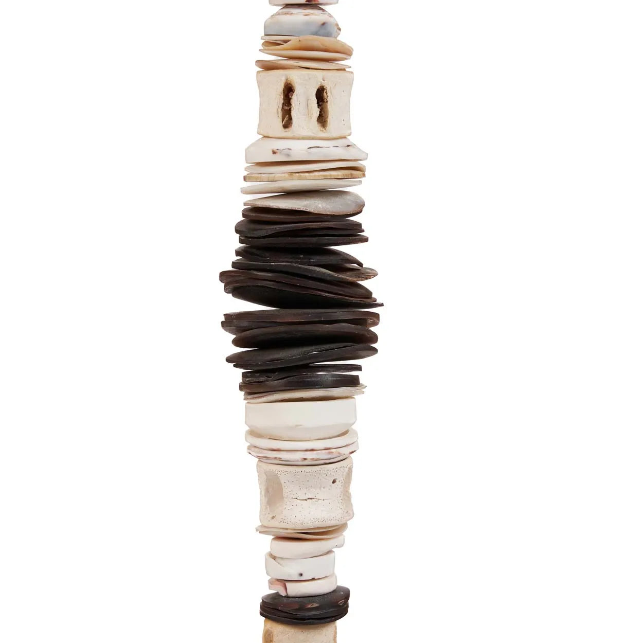 Le Coquillage sur pied - Noir et blanc - M