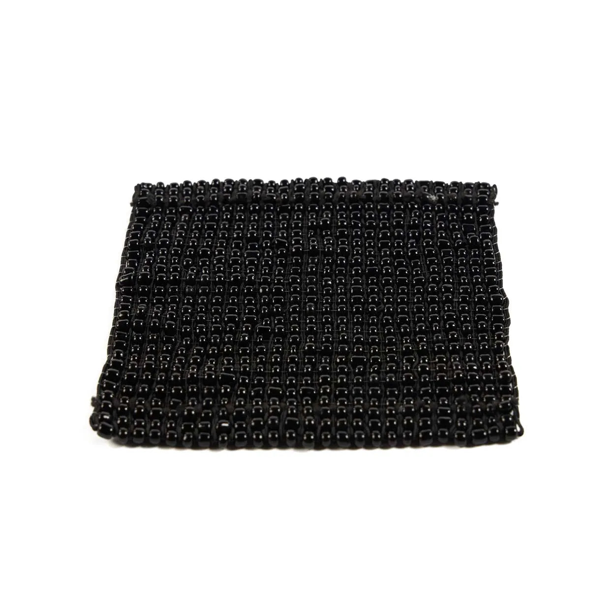 Le dessous de verre Perles - Noir