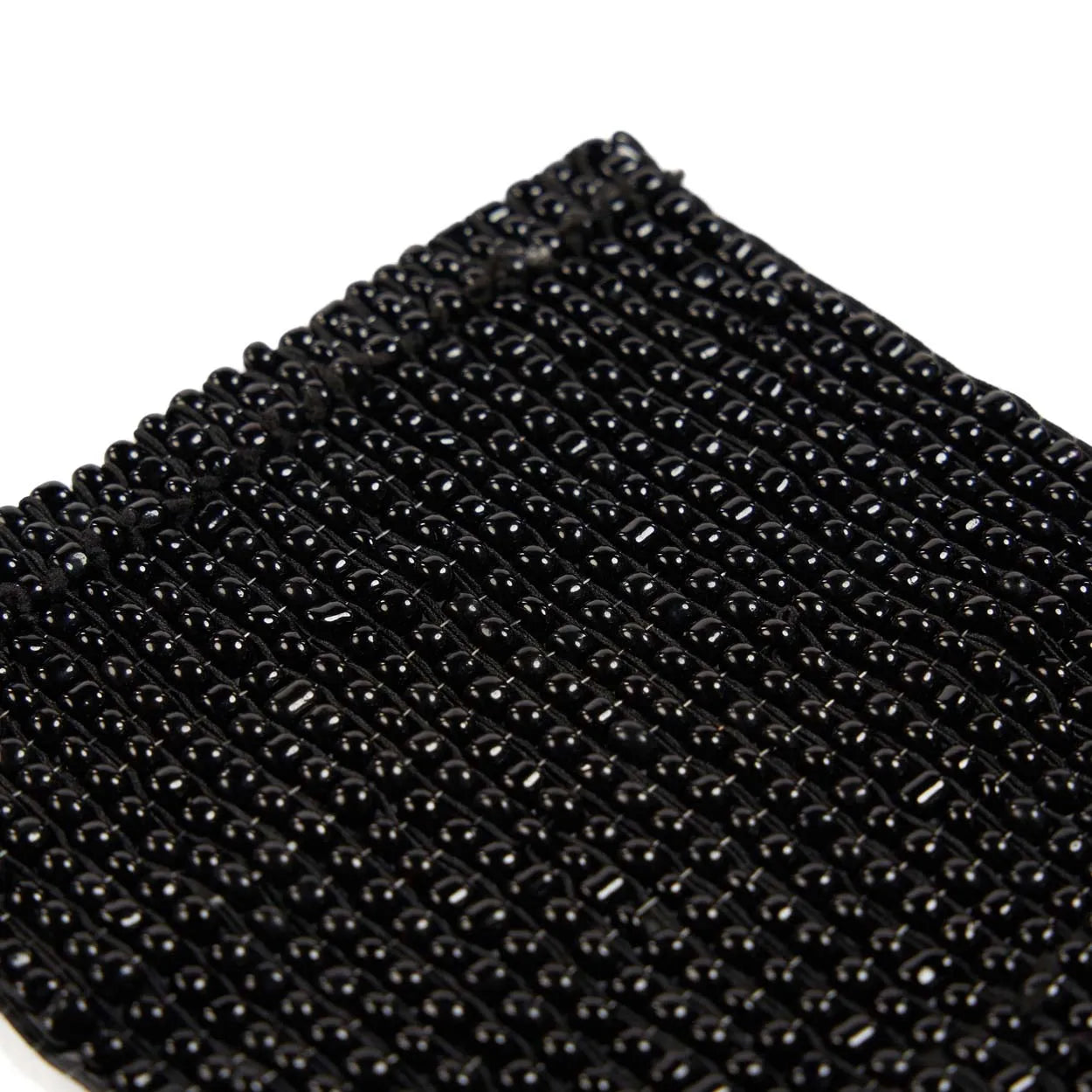 Le dessous de verre Perles - Noir