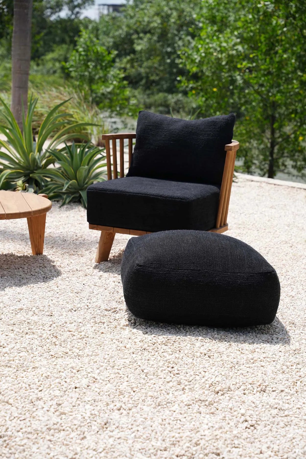 Le Pouf Confortable - Noir
