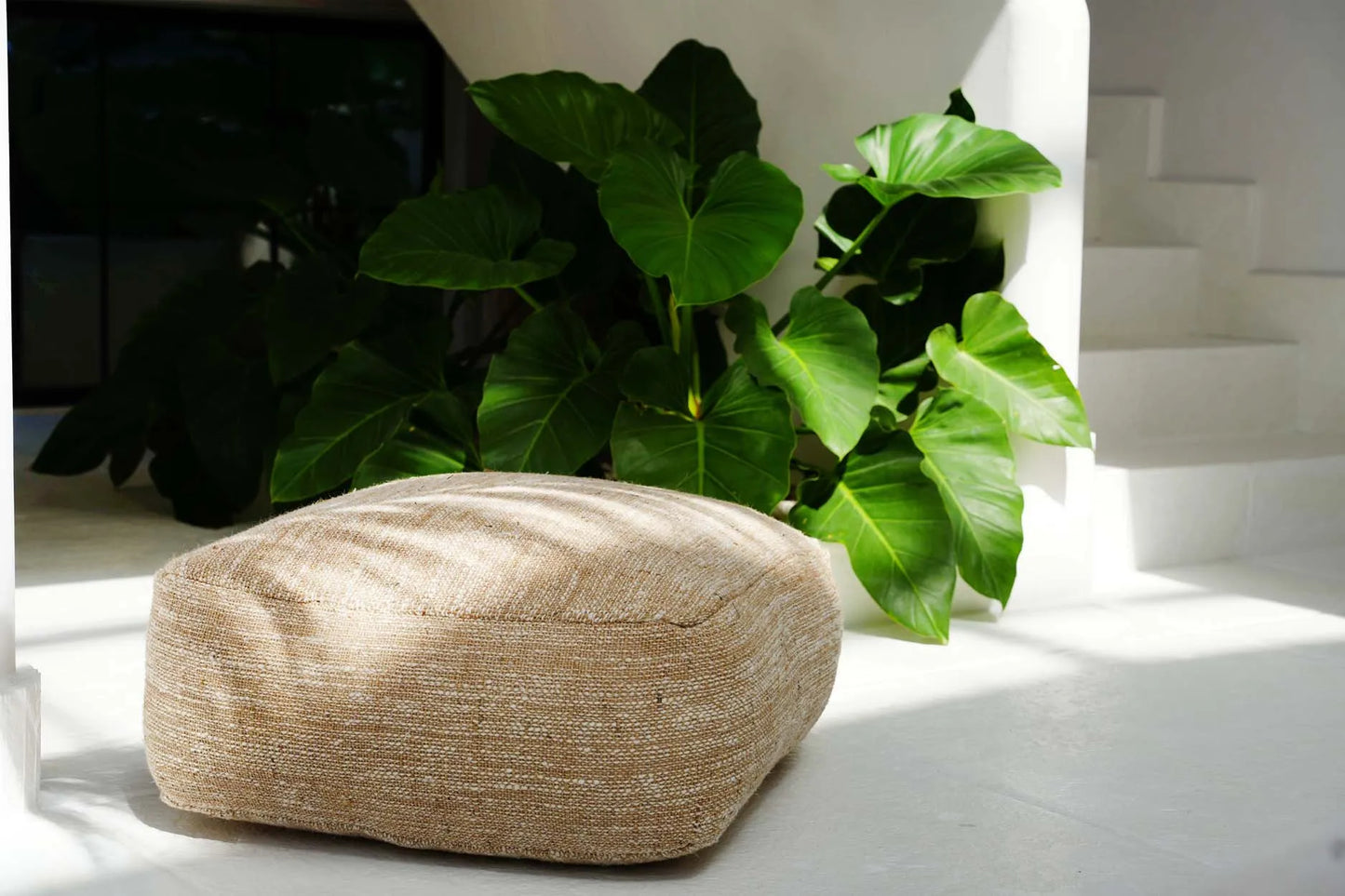 Le Pouf Confortable - Beige