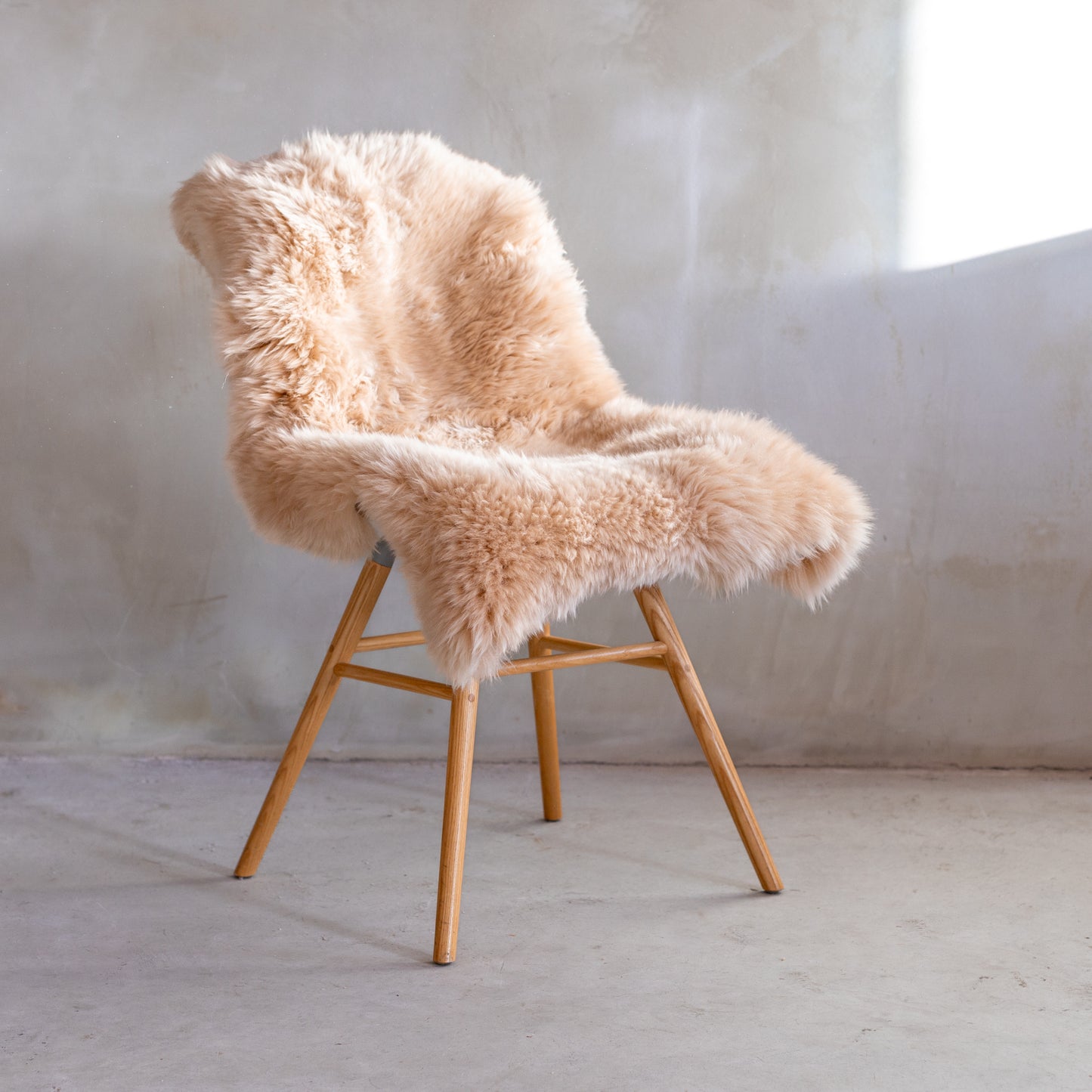 Nieuw Zeelands Schapenvacht - Beige