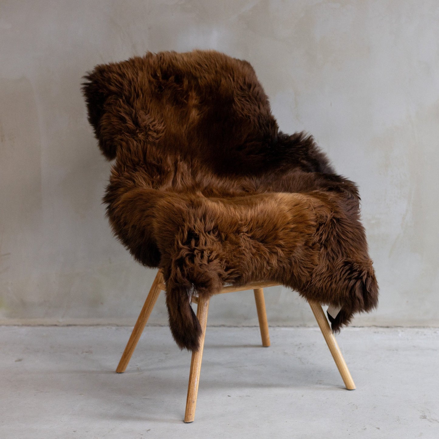 Nieuw Zeelands Schapenvacht - Gevlamd bruin