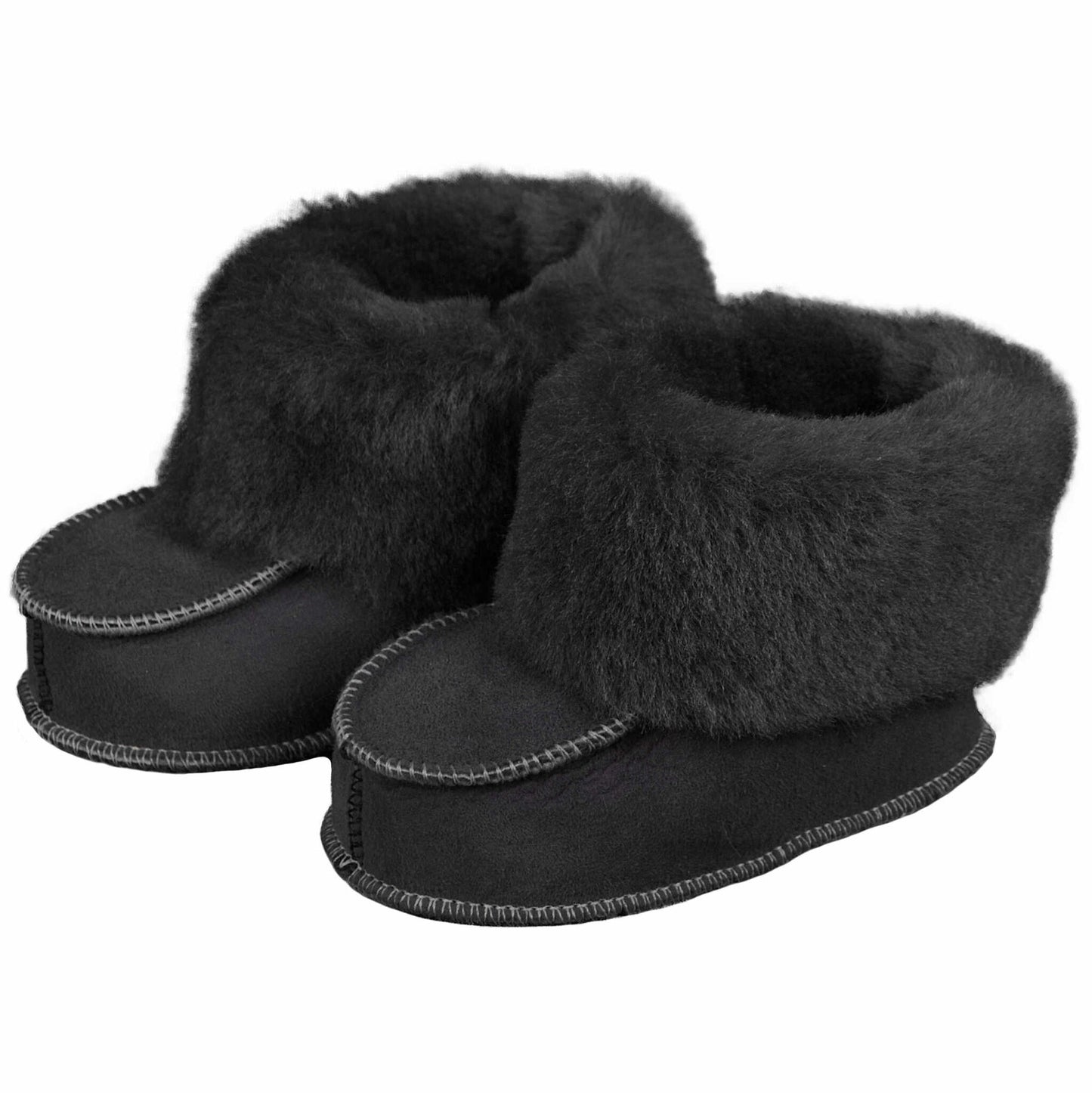 Baby Slofjes Blauw Grijs 6mnd tot 1,5 jaar