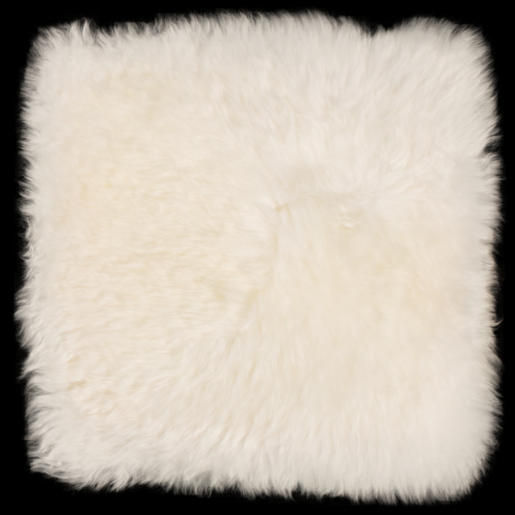 Stoelkussen van Nieuw-Zeelands schapenvacht