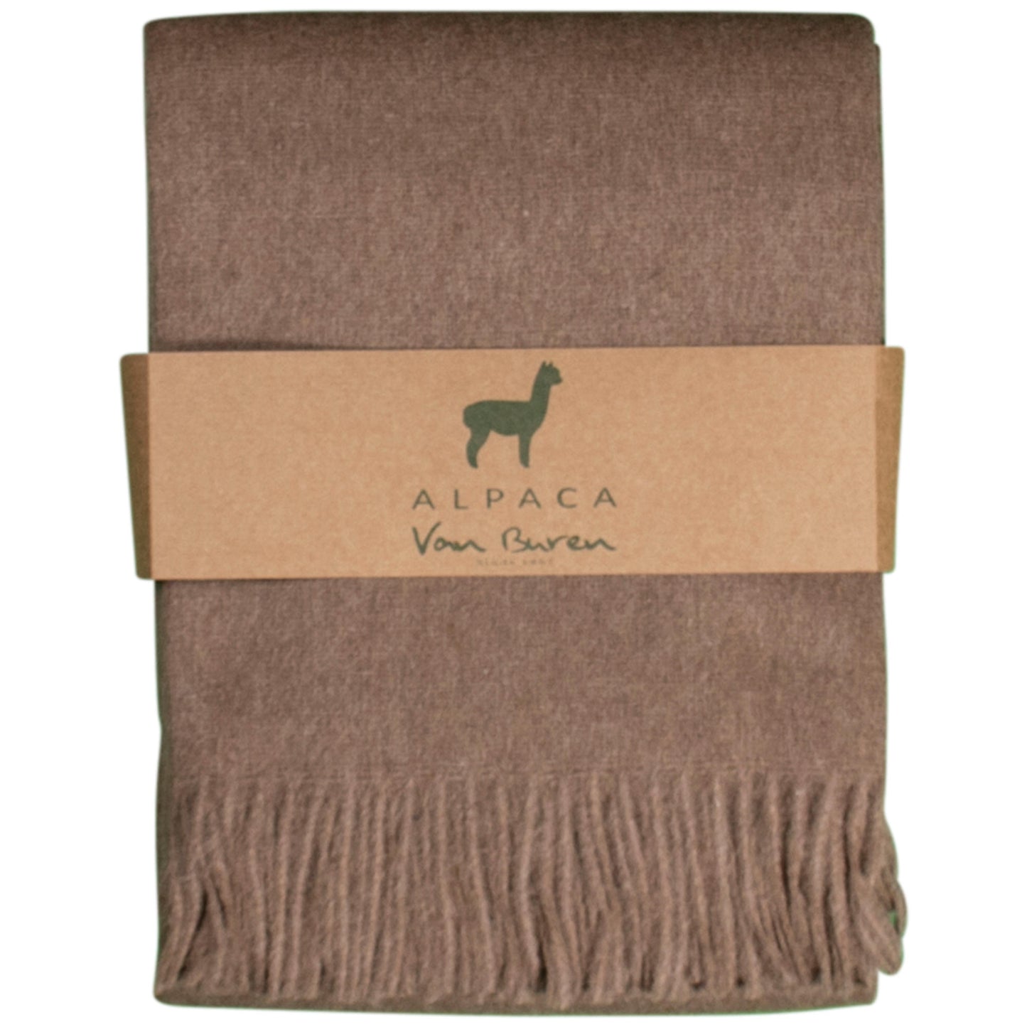 Alpaca Plaid - Karamel - 200x150cm - Nieuw!
