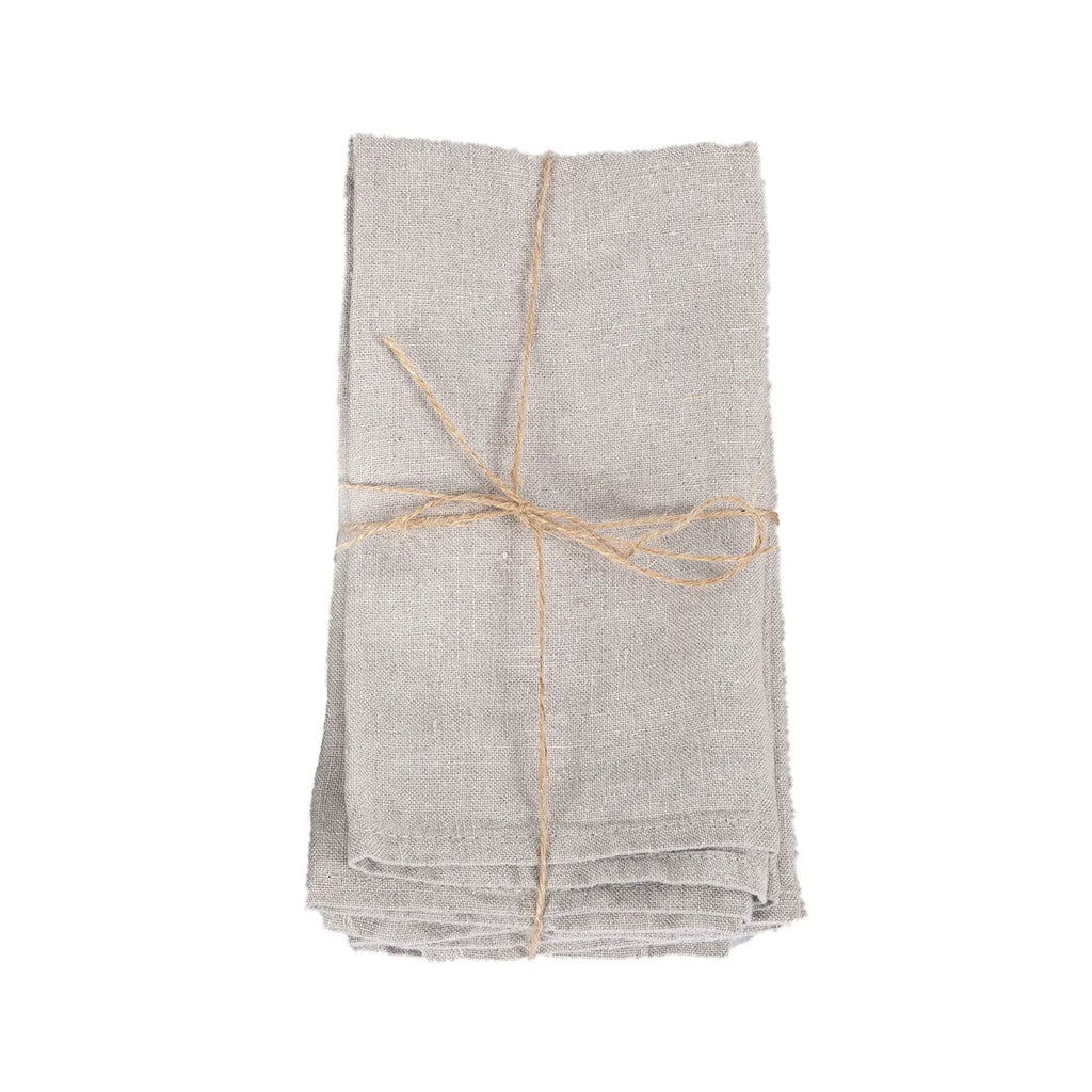 Linen Napkin - Beige - Set of 4