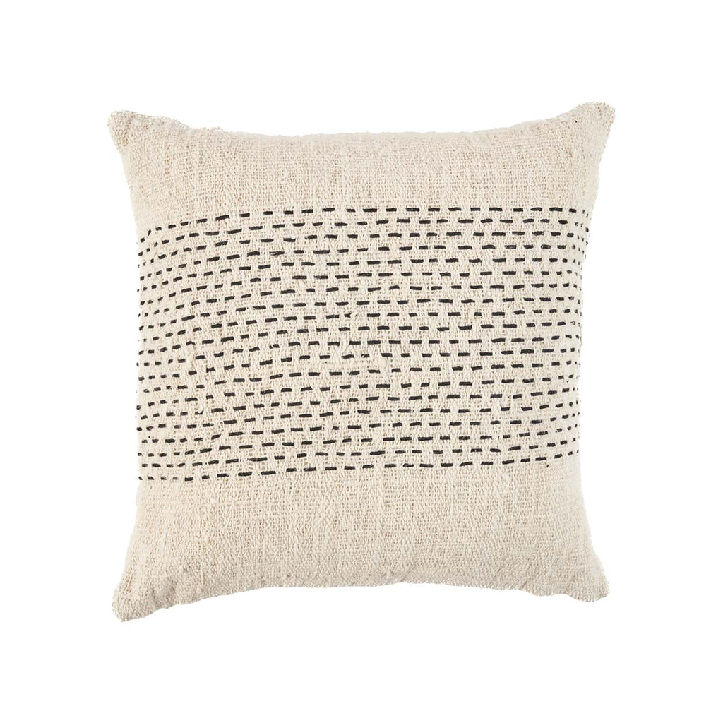 The Misty Cushion Cover - Natural Black