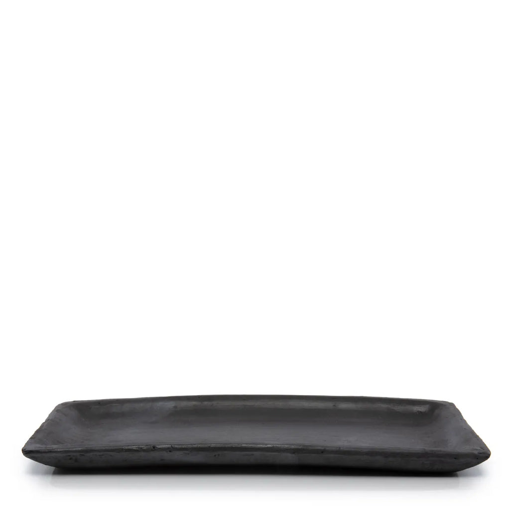The Burnt Sushi Plate - Black - M