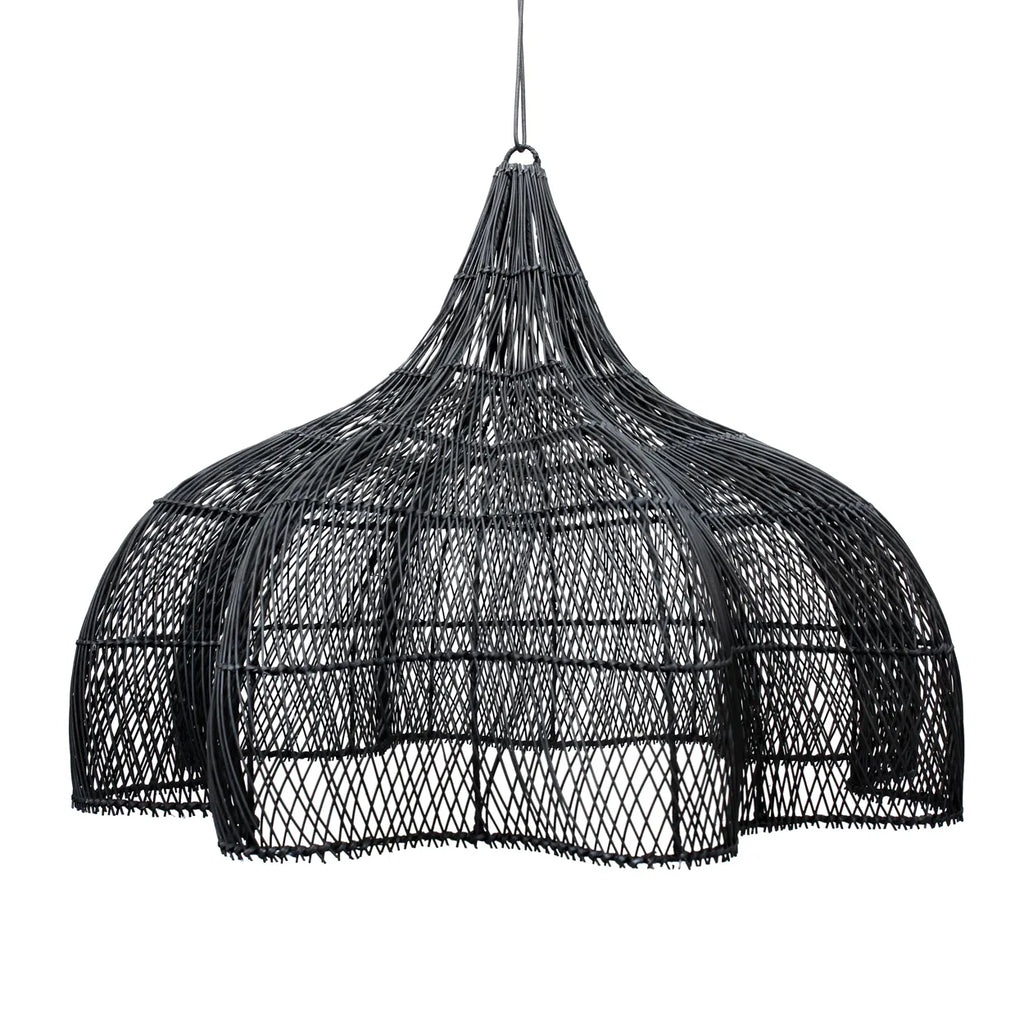 The Beaten Pendant - Black - XL