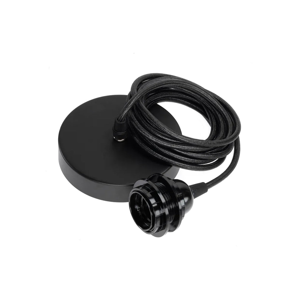 Fitting Lamp Ceiling - Black - 1 Fitting