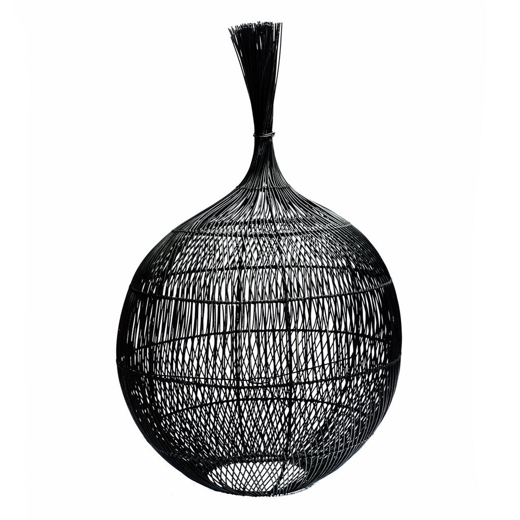 The Wonton Floor Lamp - Hanging Lamp - Black