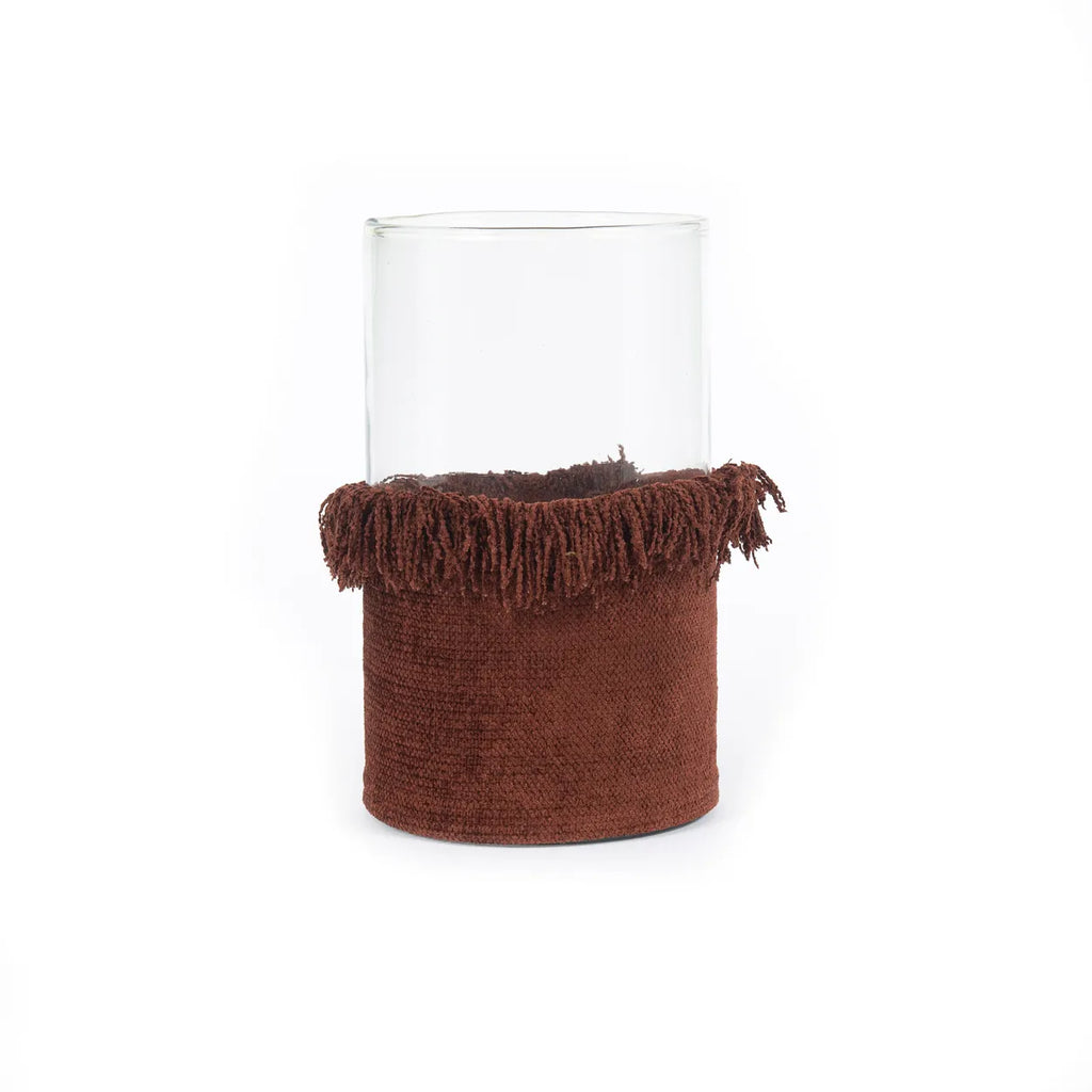 The Oh My Gee Candle Holder - Bordeaux Red Velvet - XXL