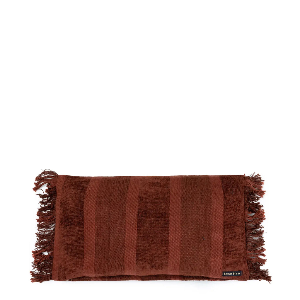 The Oh My Gee Cushion Cover - Burgundy Velvet - 30x50_40