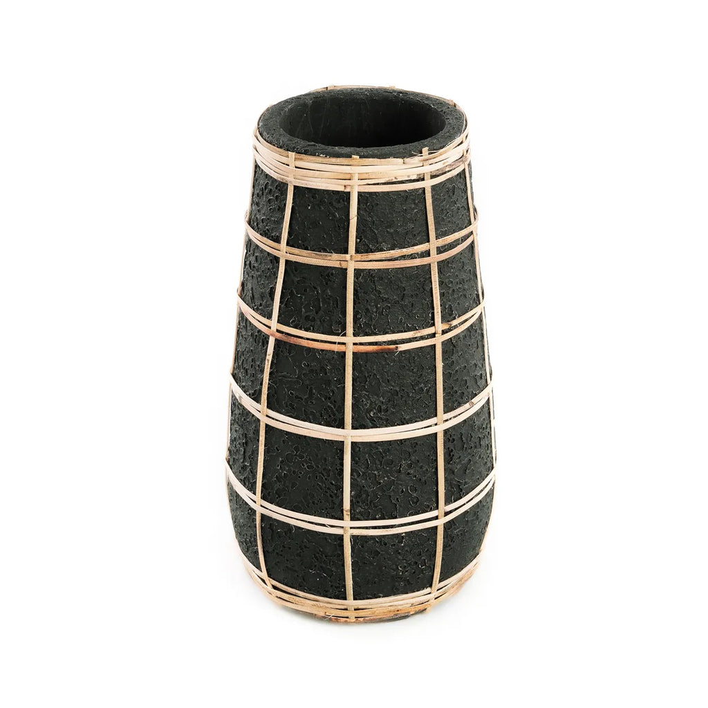 The cute vase - Black Natural - M