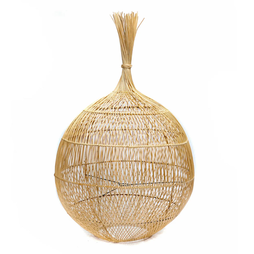 The Wonton Floor Lamp - Hanging Lamp - Natural