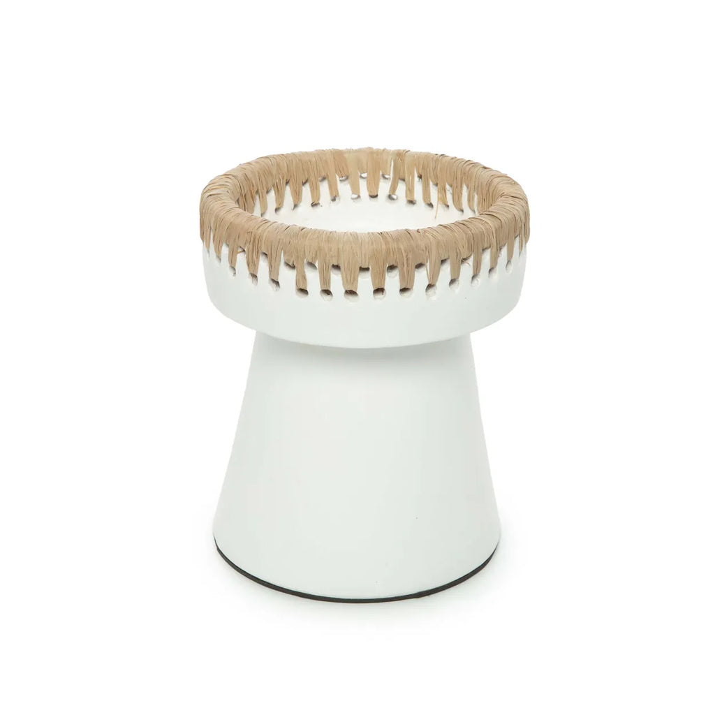 The beautiful candle holder - white of course - M