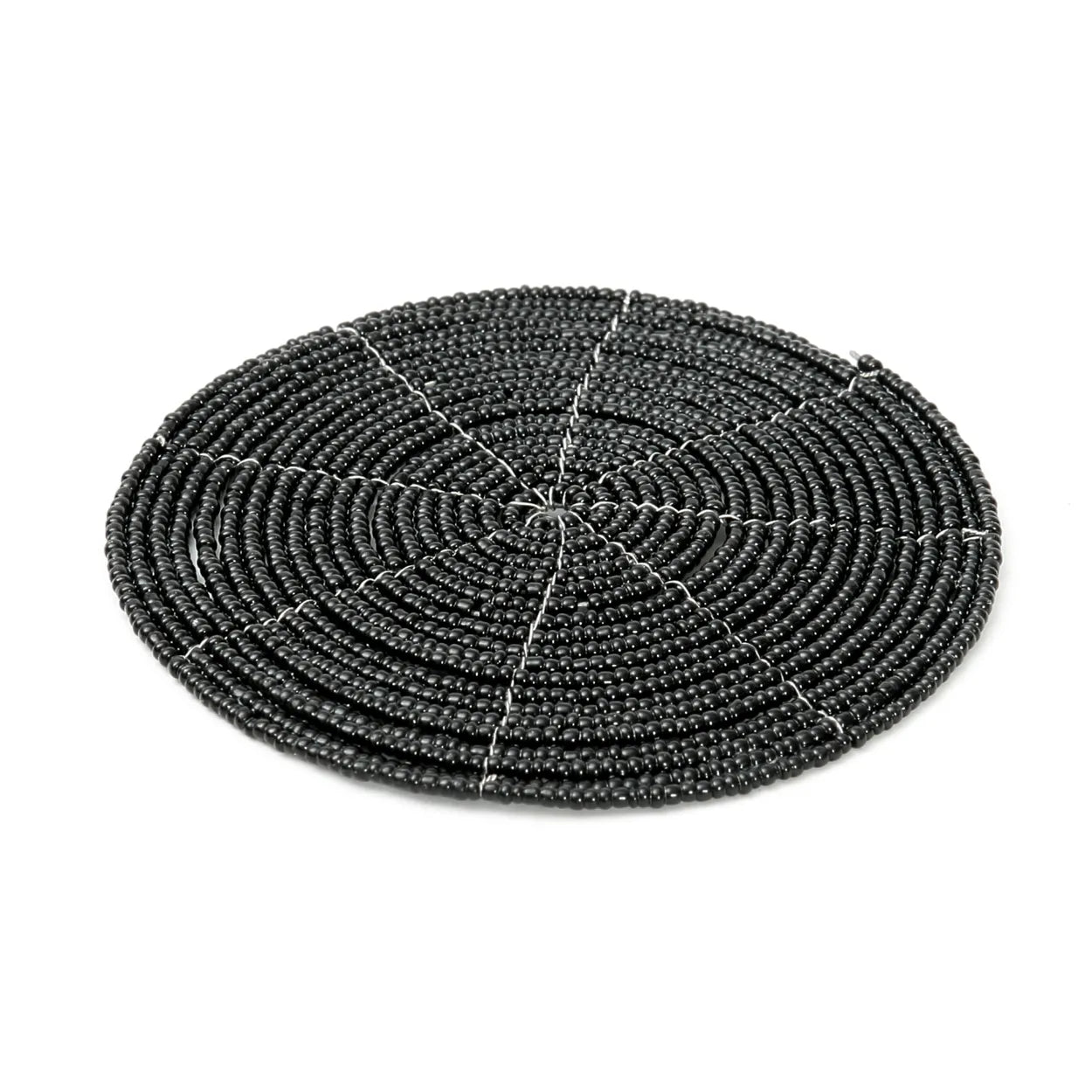 The beaded coaster - Black_40